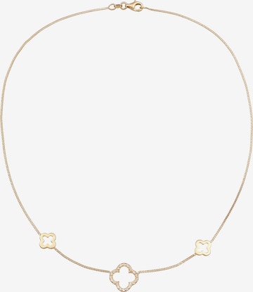 ELLI Necklace 'Kleeblatt' in Gold: front