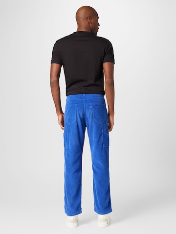 LEVI'S ® Loosefit Jeans '568™ Stay Loose Carpenter' i blå