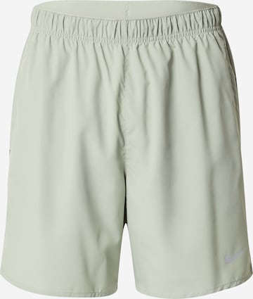 NIKE Sports trousers 'CHALLENGER' in Green: front