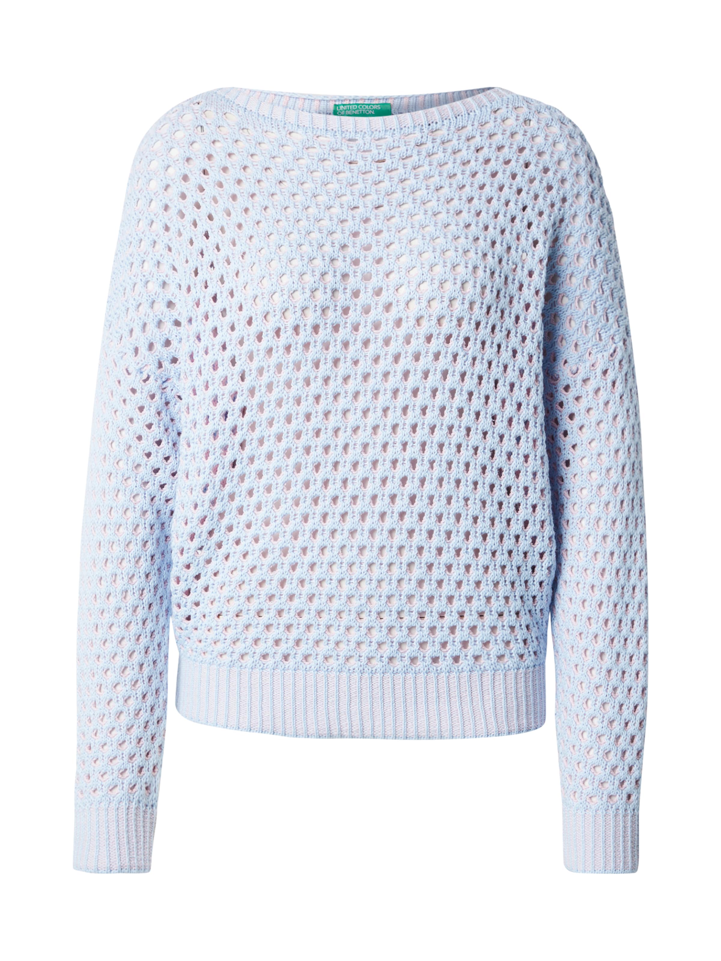 UNITED COLORS OF BENETTON Sweater in Blue: front