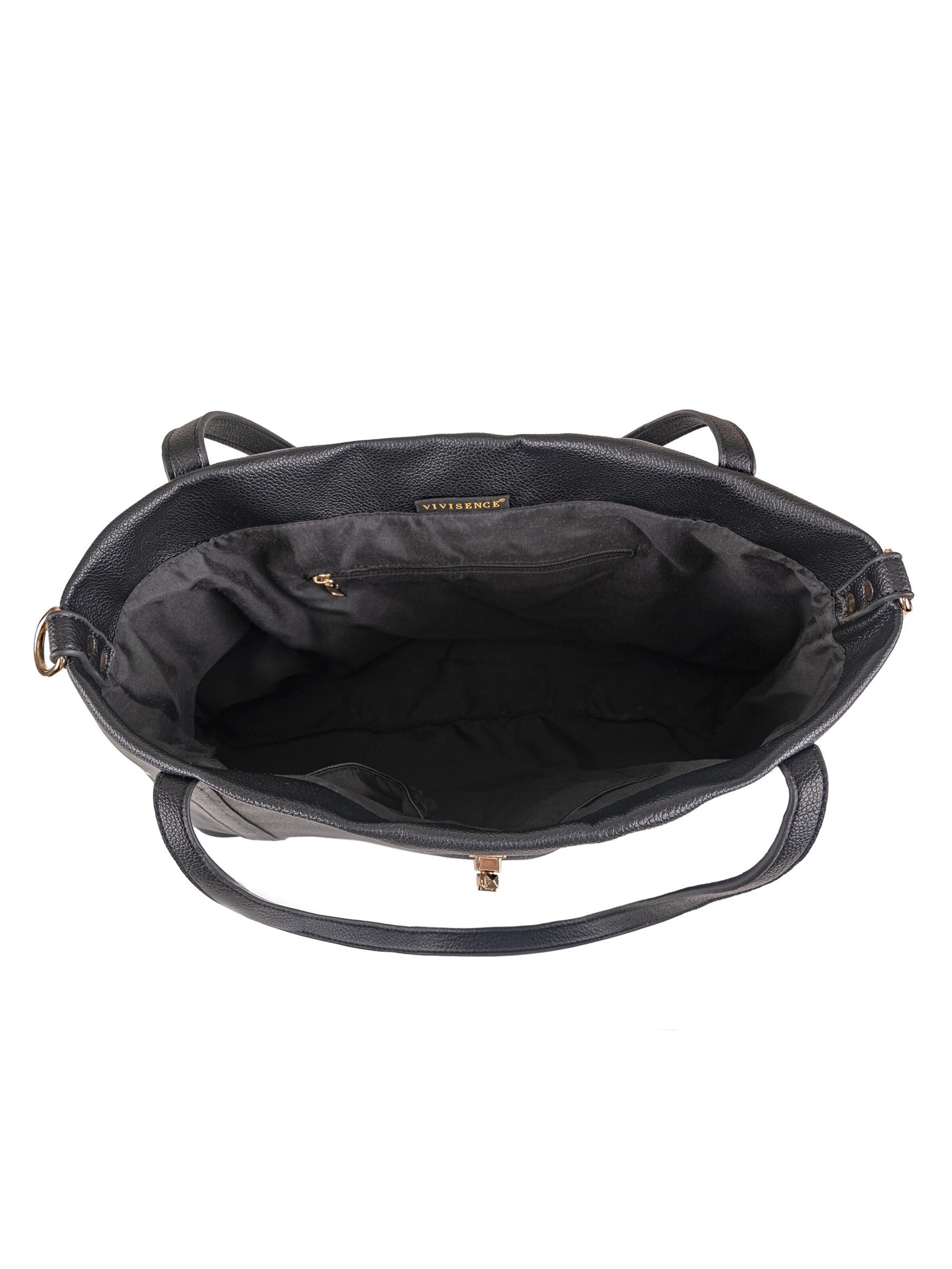 Vivisence Handtasche 'T0001'‌‌‌ in Schwarz