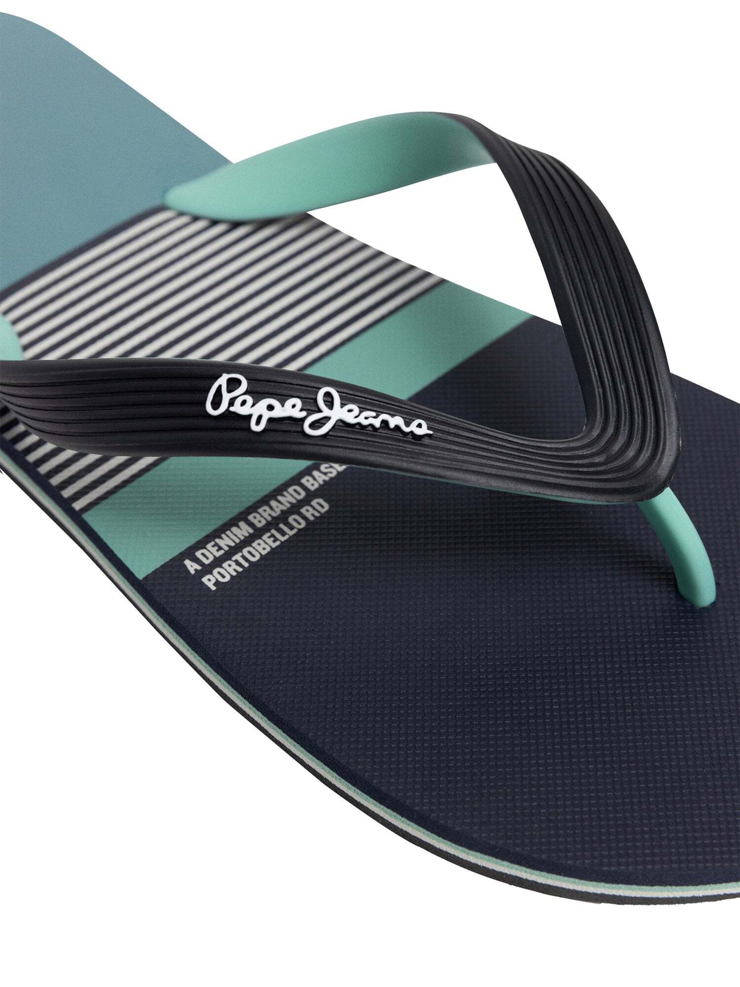 Pepe Jeans Zehentrenner ' HAWI MIX ' in Grau