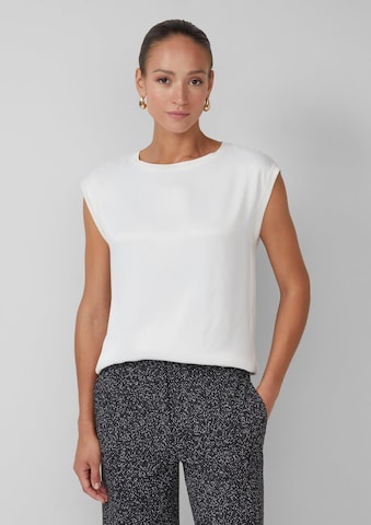 Chemisier s.Oliver BLACK LABEL en beige : devant