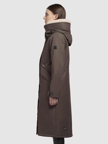 Cappotto funzionale ' Agneta-YM ' di khujo in grigio