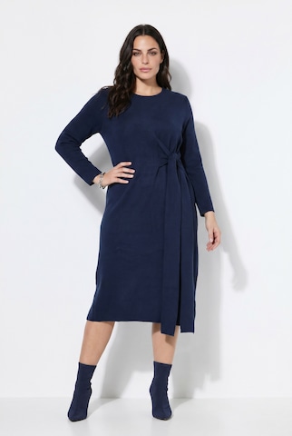 Ulla Popken Knit dress in Blue