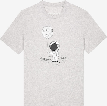 T-Shirt 'Kleiner Astronaut Mit Luftballon' Watapparel en blanc : devant