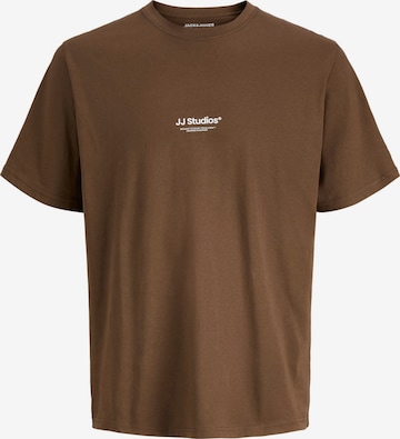 Jack & Jones Junior Shirt 'JJESoho' in Bruin: voorkant