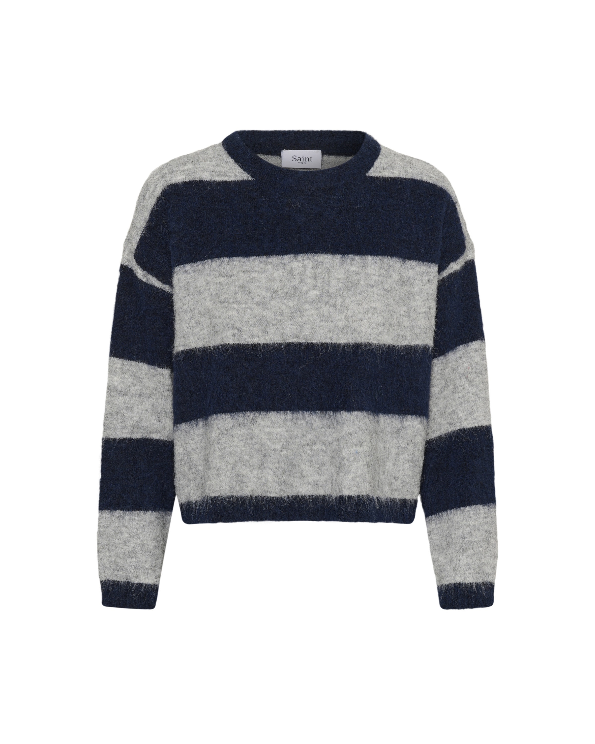 SAINT TROPEZ Sweter w kolorze szary: przód