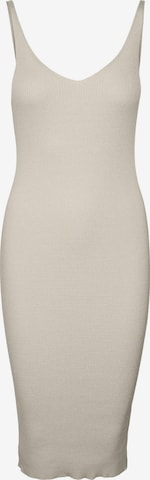 VERO MODA Stickad klänning 'Gold' i beige: framsida