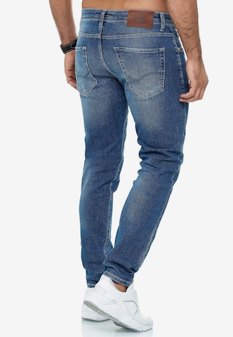 Redbridge Slimfit Jeans 'Newport News' in Blauw