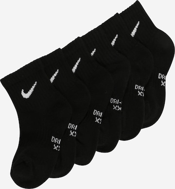 Chaussettes de sport Nike Sportswear en noir : devant