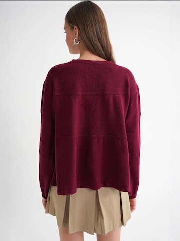 Pull-over 'Pullover' MixRay en rouge
