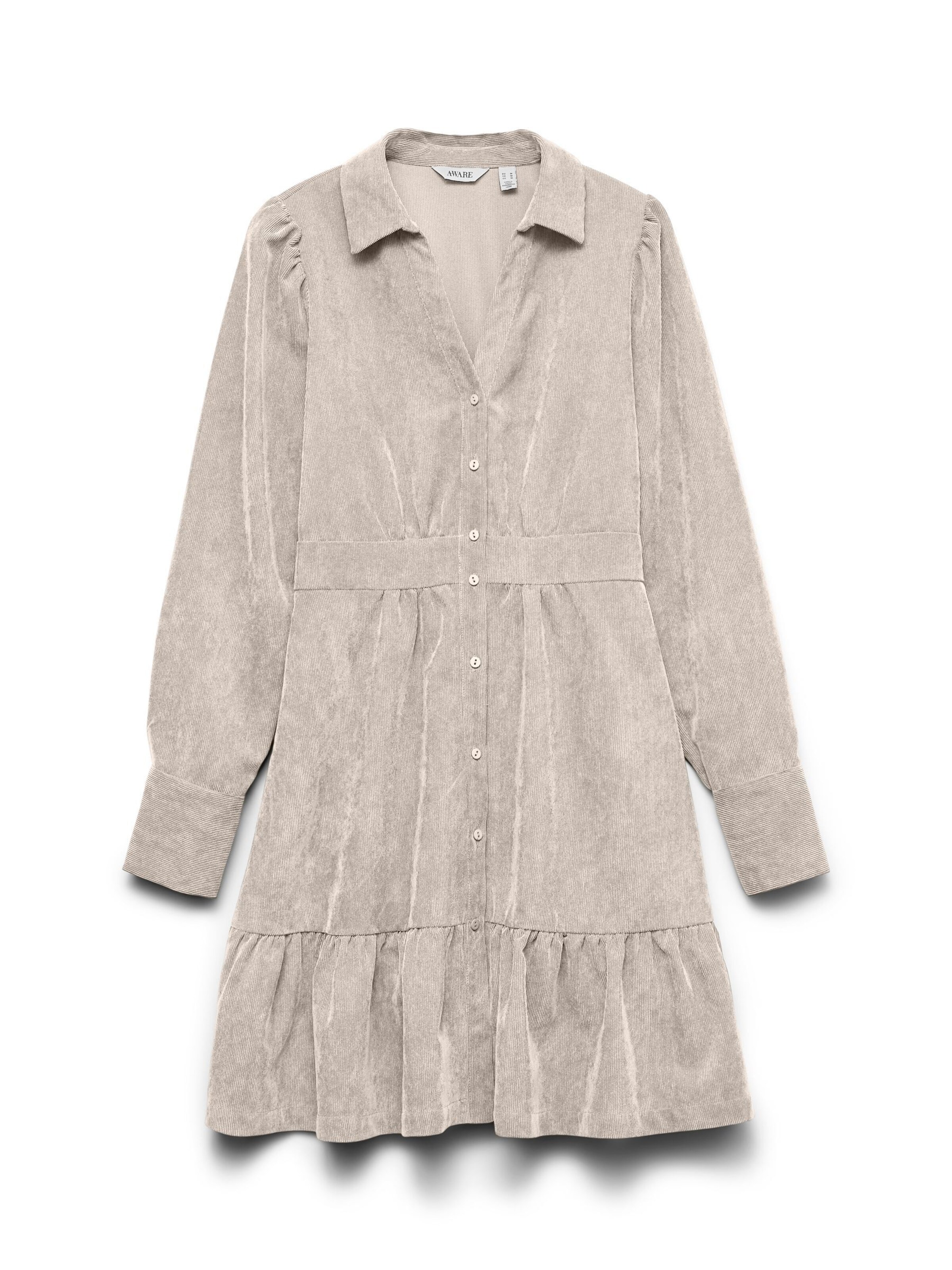 VERO MODA Jurk 'Awasta' in de kleur Grijs, Productweergave