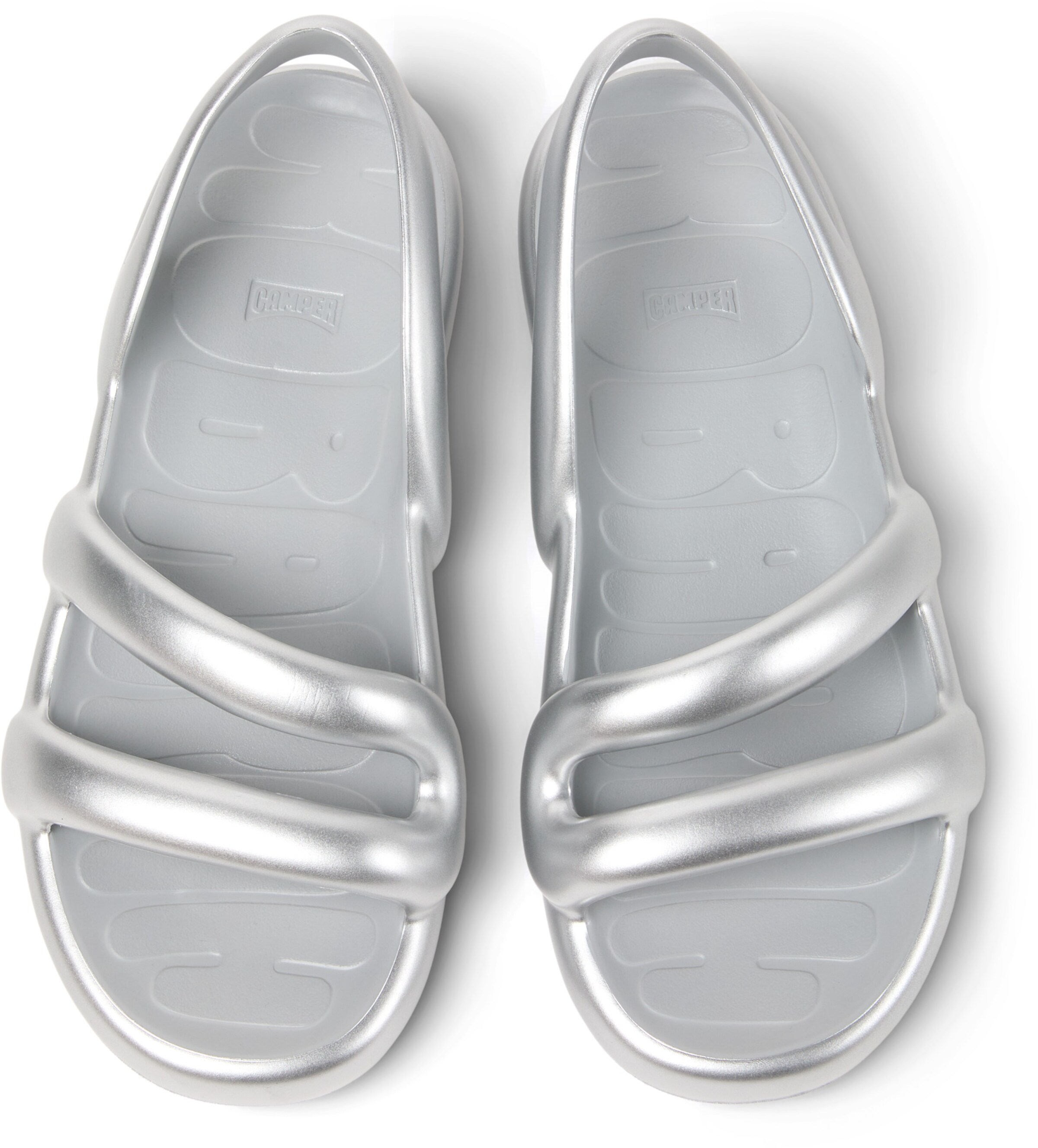 Sandalo 'Kobarah' di CAMPER in grigio