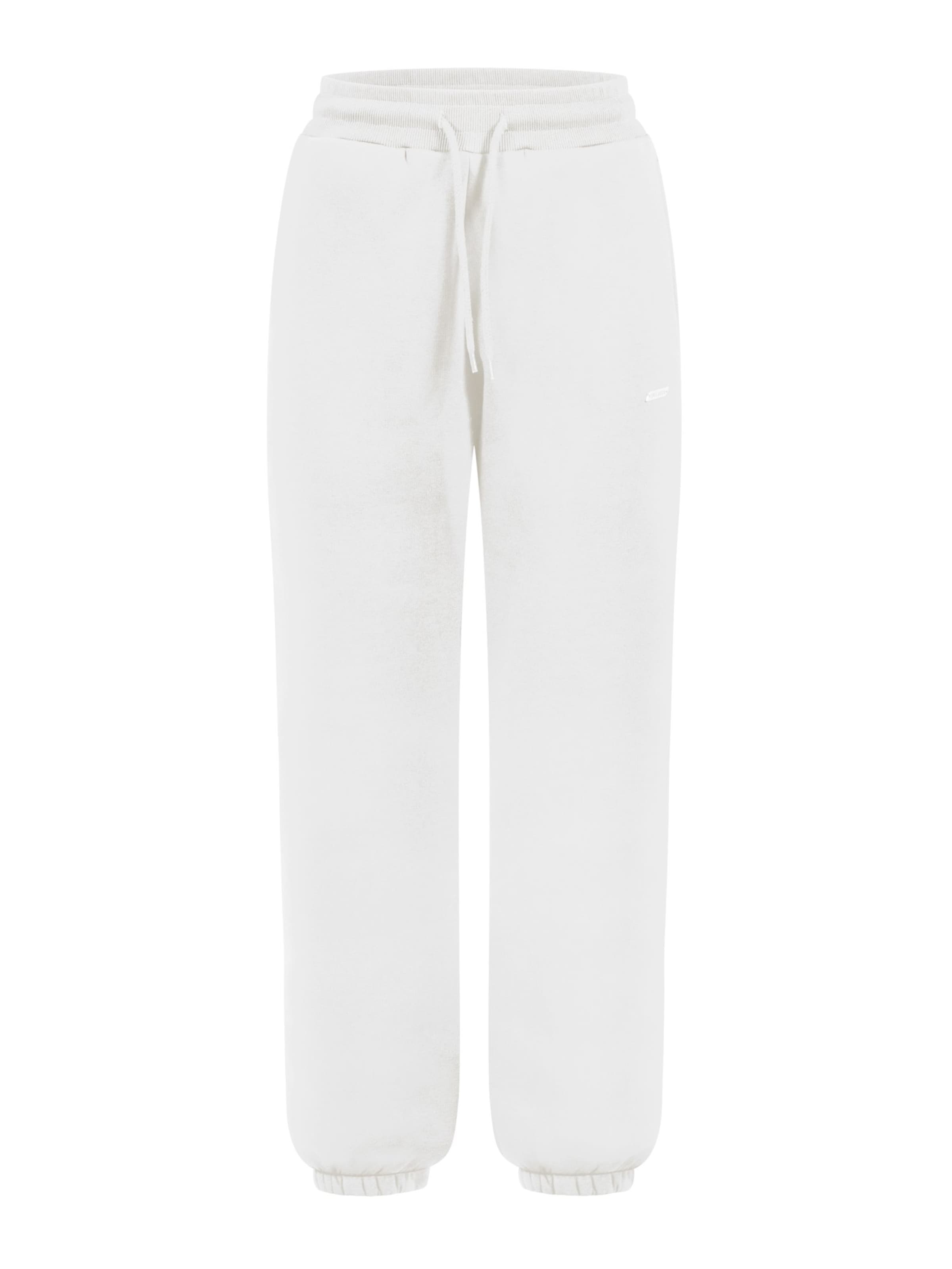 Smilodox Trousers in White: front