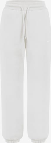 Smilodox Lyanna Casual Classic Pants in Weiß: Vorderseite
