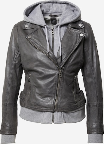 Gipsy Between-Season Jacket 'Skyla' in Grey: front