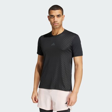ADIDAS PERFORMANCE Funkční tričko 'Power' – černá: přední strana