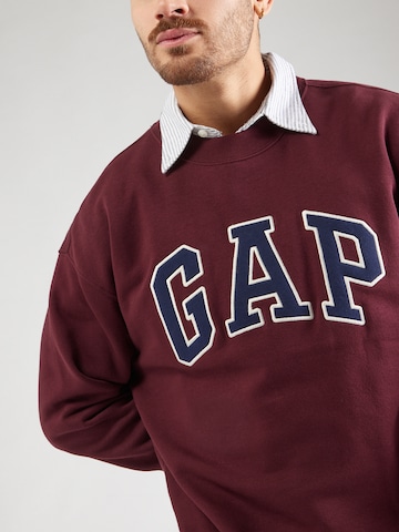 Sweat-shirt 'HERITAGE' GAP en rouge