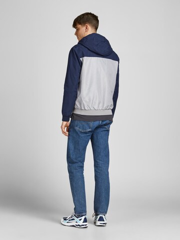 JACK & JONES Prehodna jakna 'Rush' | modra barva