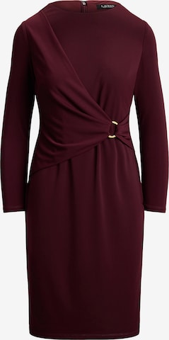 Rochie de la Lauren Ralph Lauren pe roșu: față