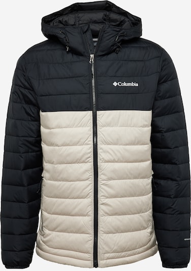 Laisvalaikio striukė 'Powder Lite II' iš COLUMBIA, spalva – gelsvai pilka spalva / juoda, Prekių apžvalga