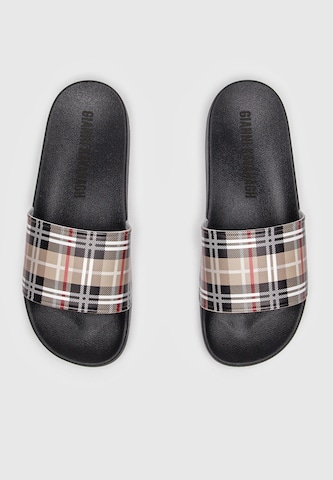 Gianni Kavanagh Mules 'British' in Brown