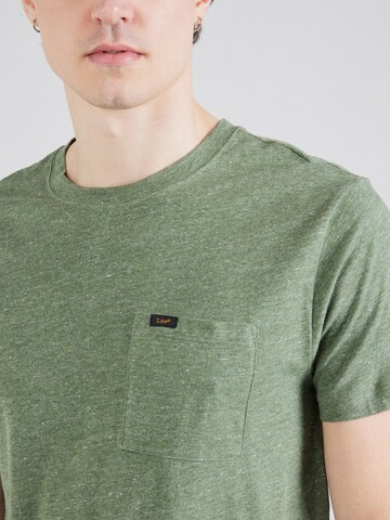 Lee Shirt 'MEDIUM WOBBLY LEE TEE' in Green