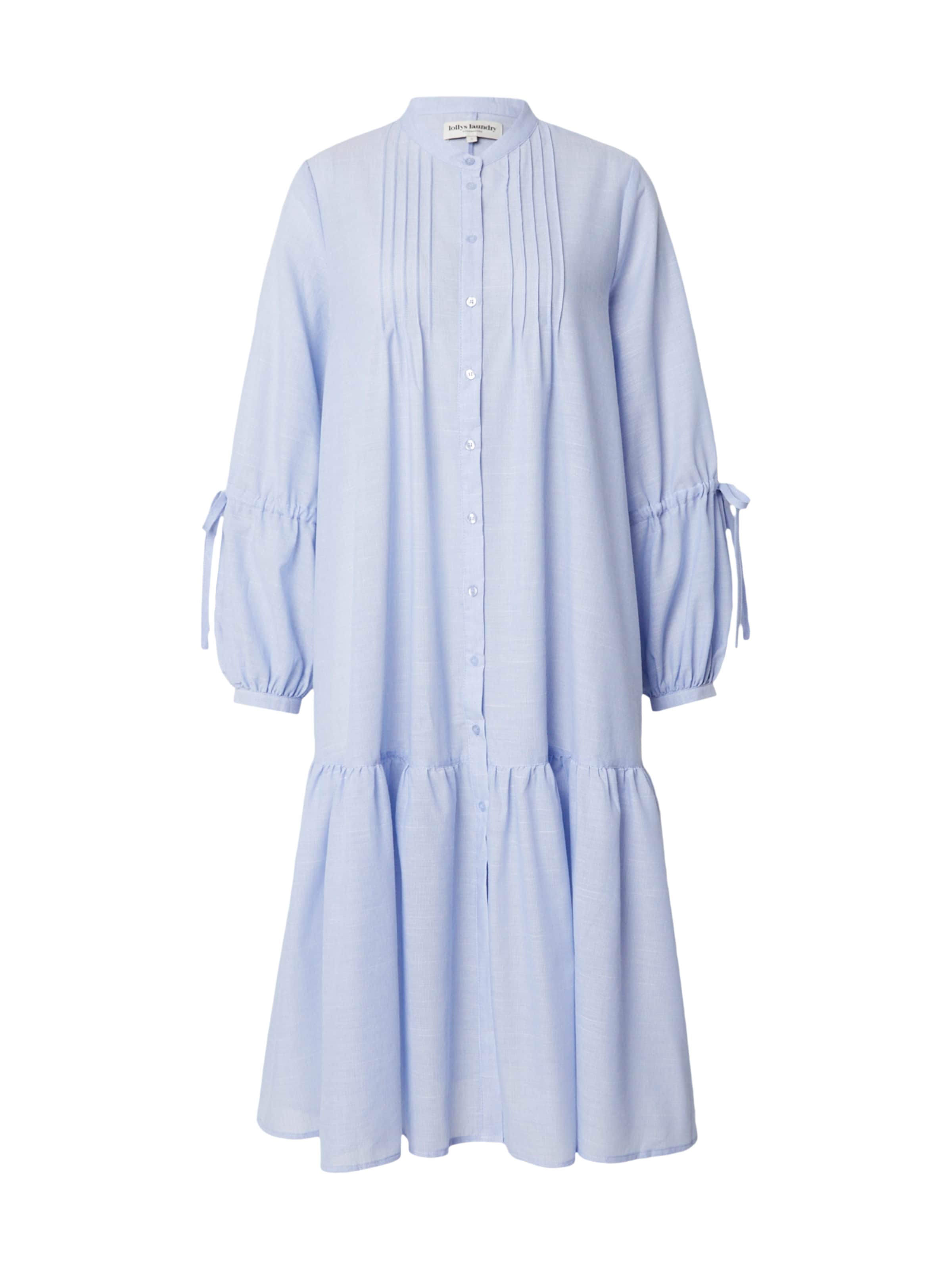 Lollys Laundry Skjortklänning 'Alanna' i blå: framsida