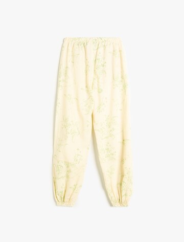 Koton Tapered Trousers in White
