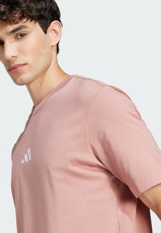 ADIDAS SPORTSWEAR - Camiseta funcional 'Essentials' en rosa