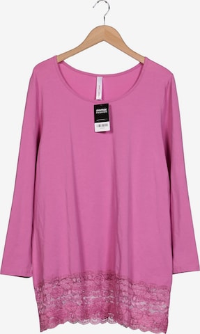 SHEEGO Langarmshirt 4XL in Pink: Vorderseite