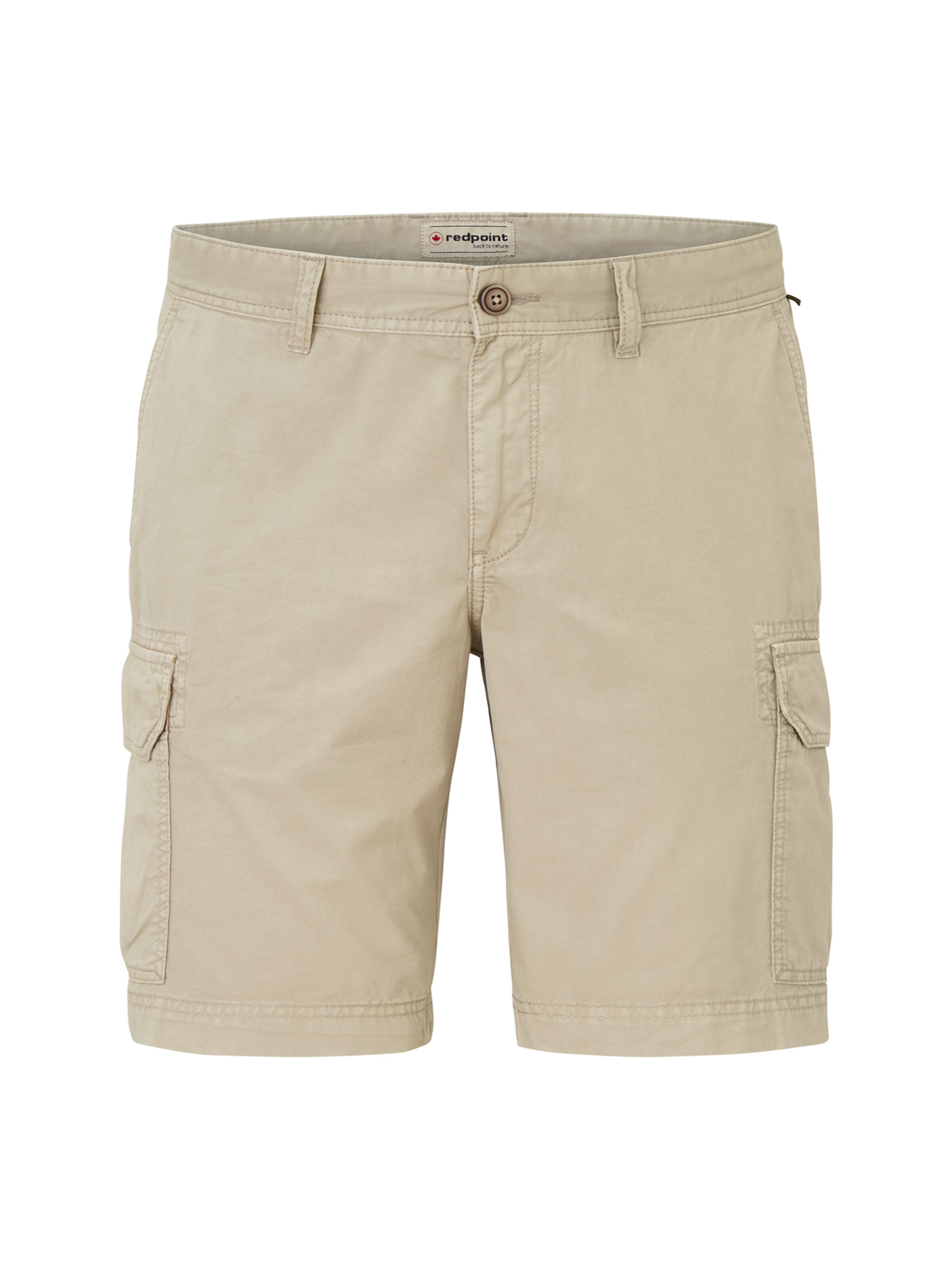 REDPOINT Cargo Pants in Beige: front