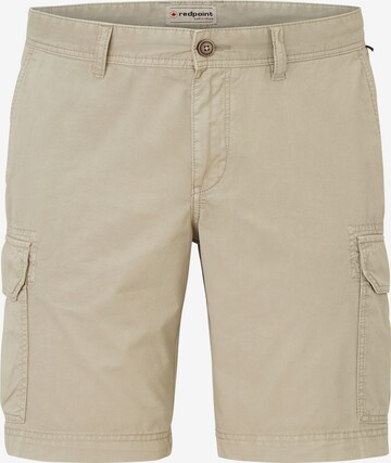 REDPOINT Regular Cargo Pants in Beige: front