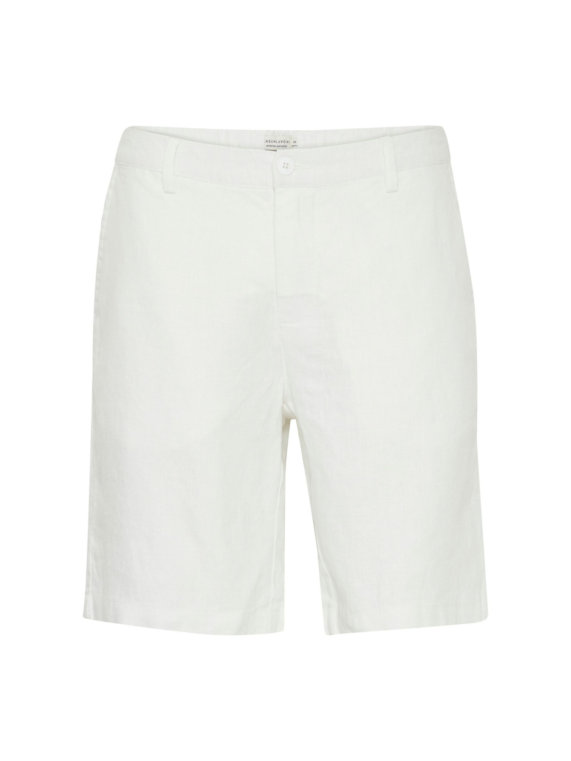 Casual Friday Regular Chino trousers ' CFPANDRUP ' in White: front