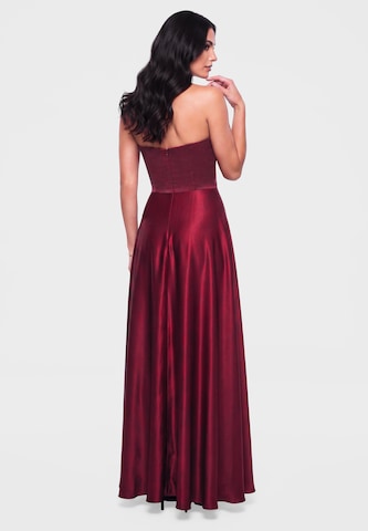 Ombre Evening dress in Red