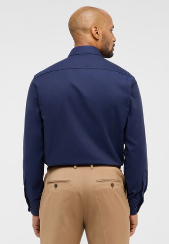ETERNA Comfort fit Button Up Shirt in Blue