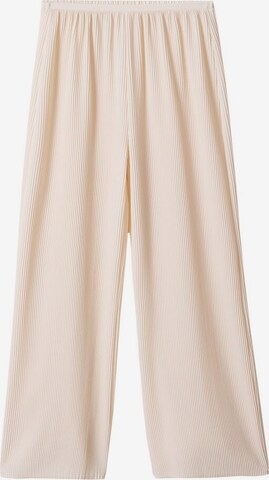 MANGO Pants 'Plas' in Beige: front