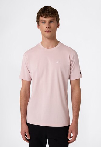 Champion Authentic Athletic Apparel Shirt in Pink: front