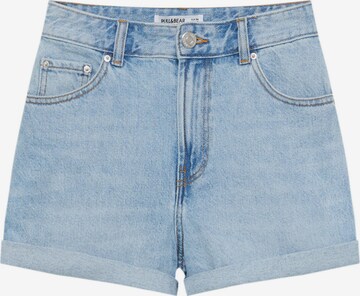 Pull&Bear Shorts in Blau: predná strana