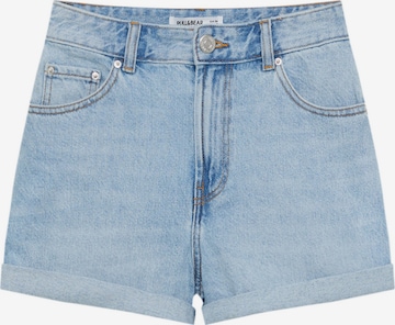 Pull&Bear Loose fit Jeans in Blue: front