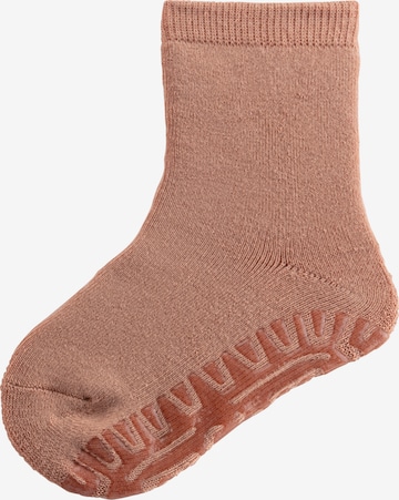 STERNTALER Socken in Braun: Vorderseite