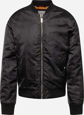 JACK & JONES - Chaqueta de entretiempo 'LAKE' en negro: frente