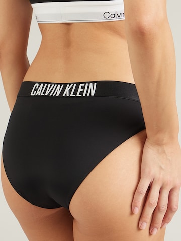 Calvin Klein Swimwear Bikini nadrágok - fekete