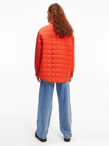 Calvin Klein Jeans Tussenjas in Oranje