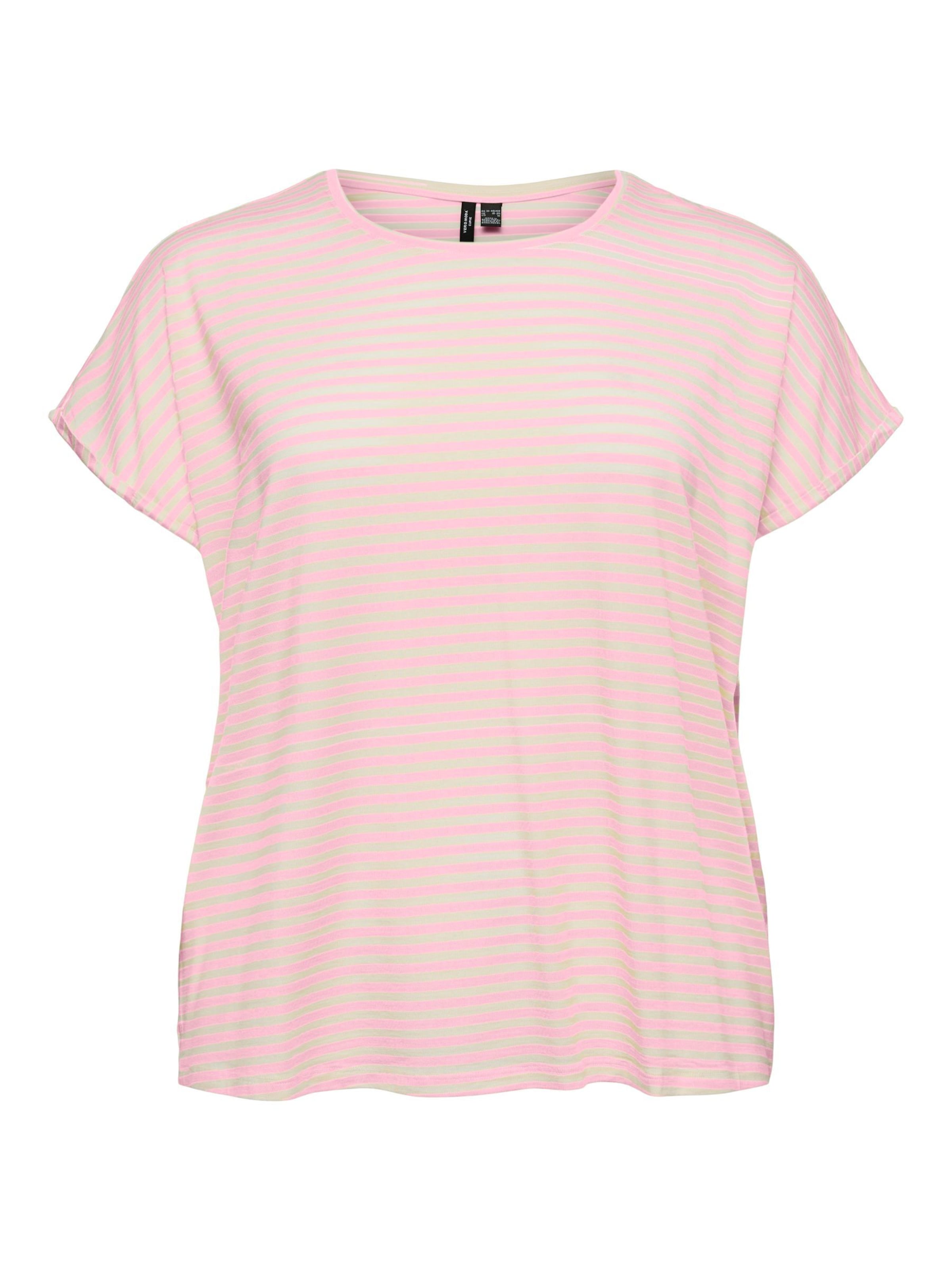 Vero Moda Curve Shirt 'AYA' in Beige: front