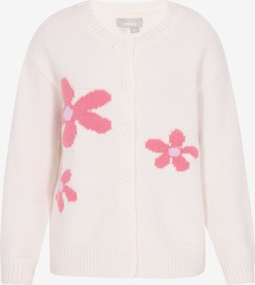 Usha Kofta i vit: framsida