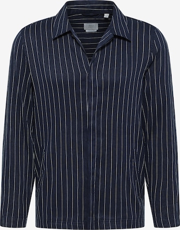 ETERNA Regular Fit Hemd in Blau: Vorderseite