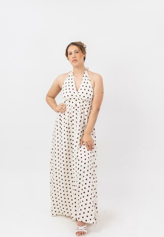 Robe d’été Elara en beige