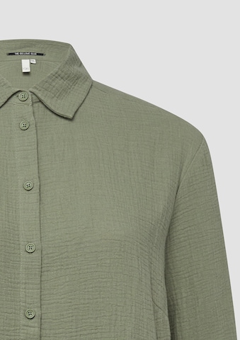 QS Bluse in Grün